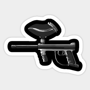 Paintball Gun Sticker